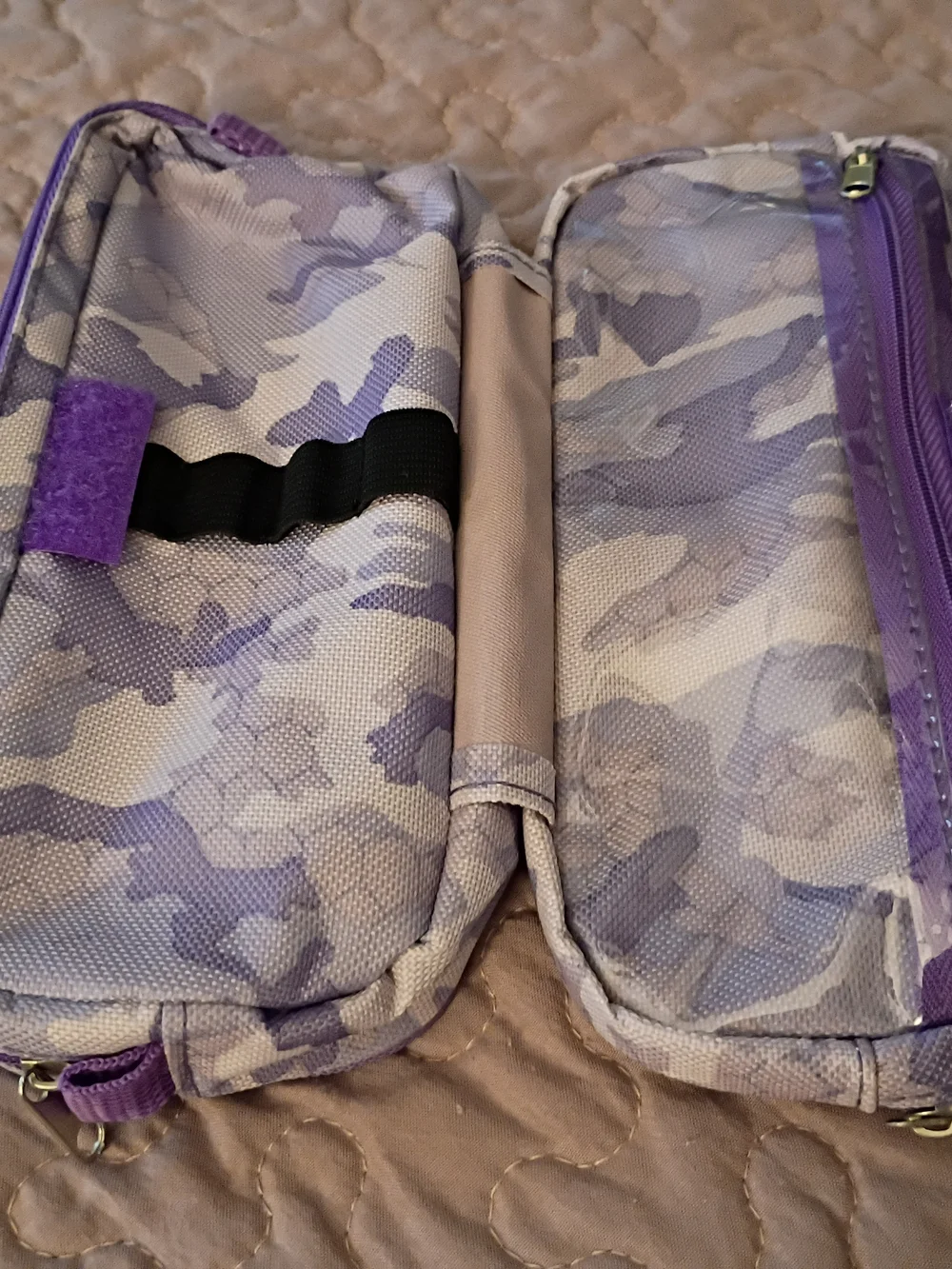 Lavender Camouflage Women’s Bag - Purple